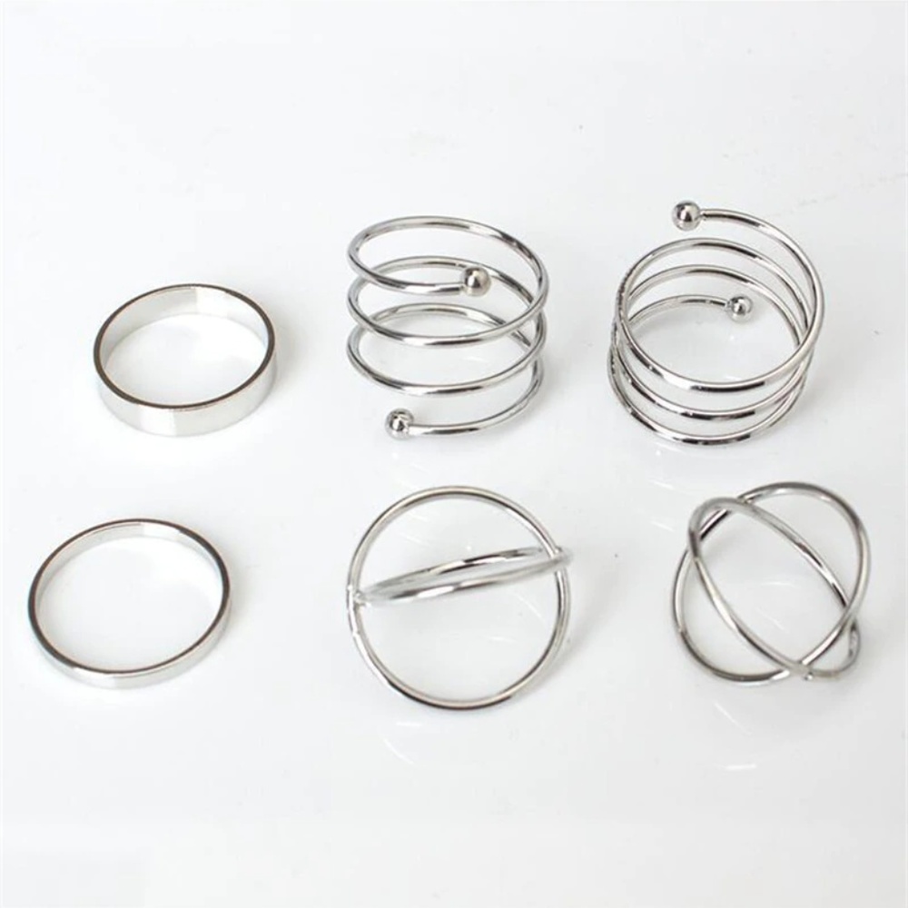 Assorted Silver Rings